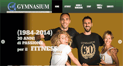 Desktop Screenshot of gymnasiumclub.it